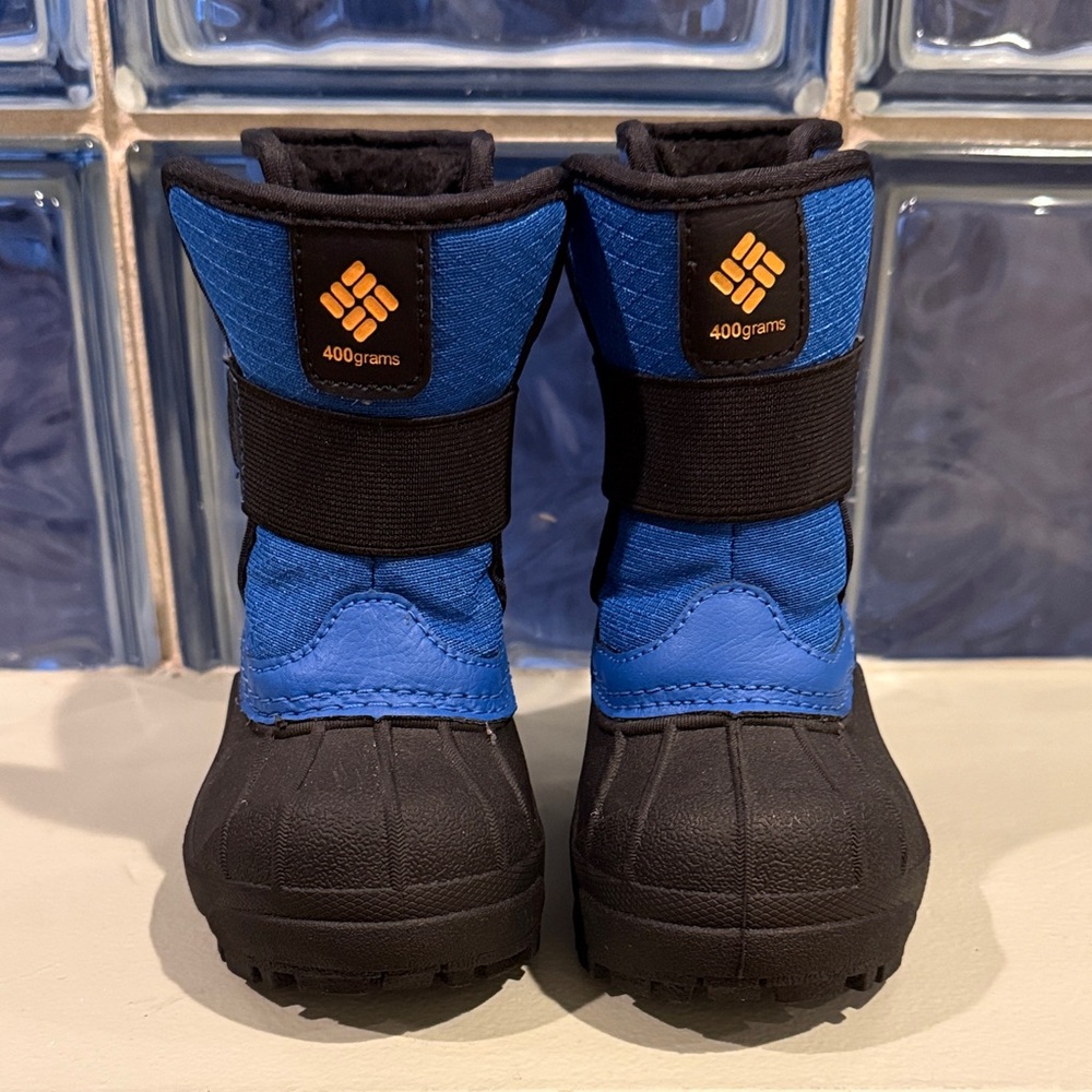 Columbia Toddler Blue & Black Winter Boots